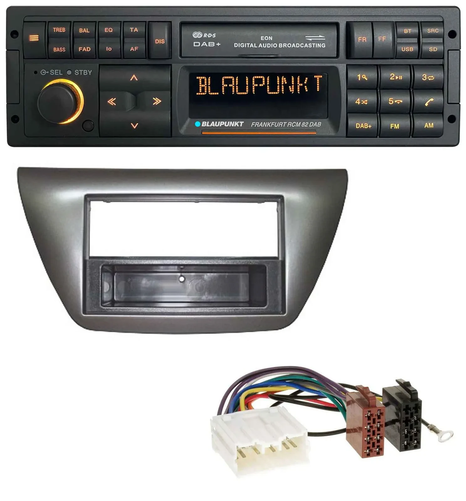 Blaupunkt USB DAB SD MP3 Bluetooth Autoradio für Mitsubishi Lancer Evo 2004-2008