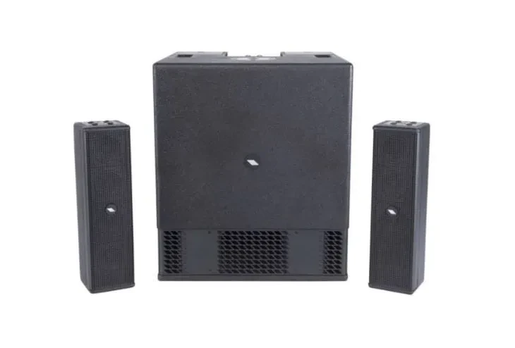 Активная акустическая система PROEL SESSION4 с сабвуфером, 600W RMS, 1200W Peak, Bluetooth, LCD, 2x 6.5" НЧ, 8x 2.75" ВЧ, 45 Гц–18 кГц