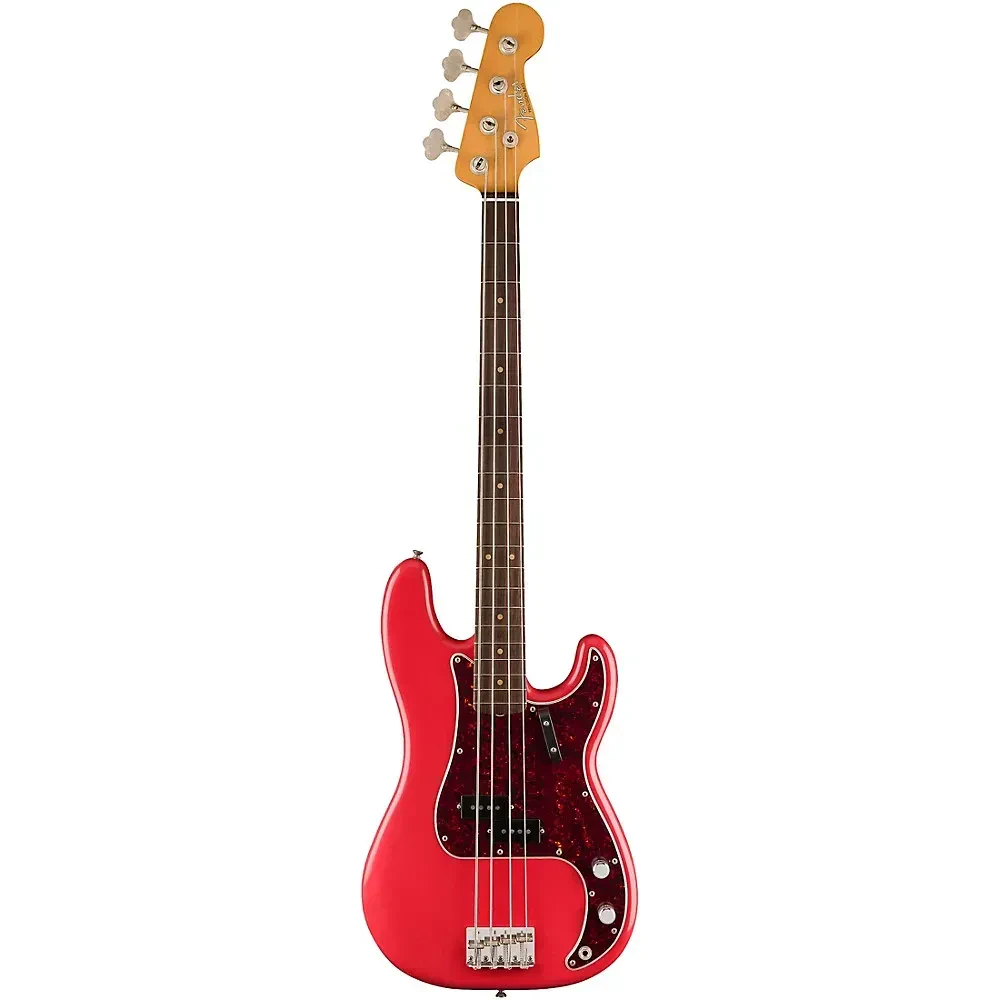 Бас-гитара Fender Vintera II Road Worn 60s Precision Bass Fiesta Red