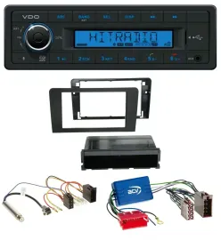 VDO AUX Bluetooth USB MP3 Autoradio für Audi A3 03-06 8P Symphony Aktivsystem Mi