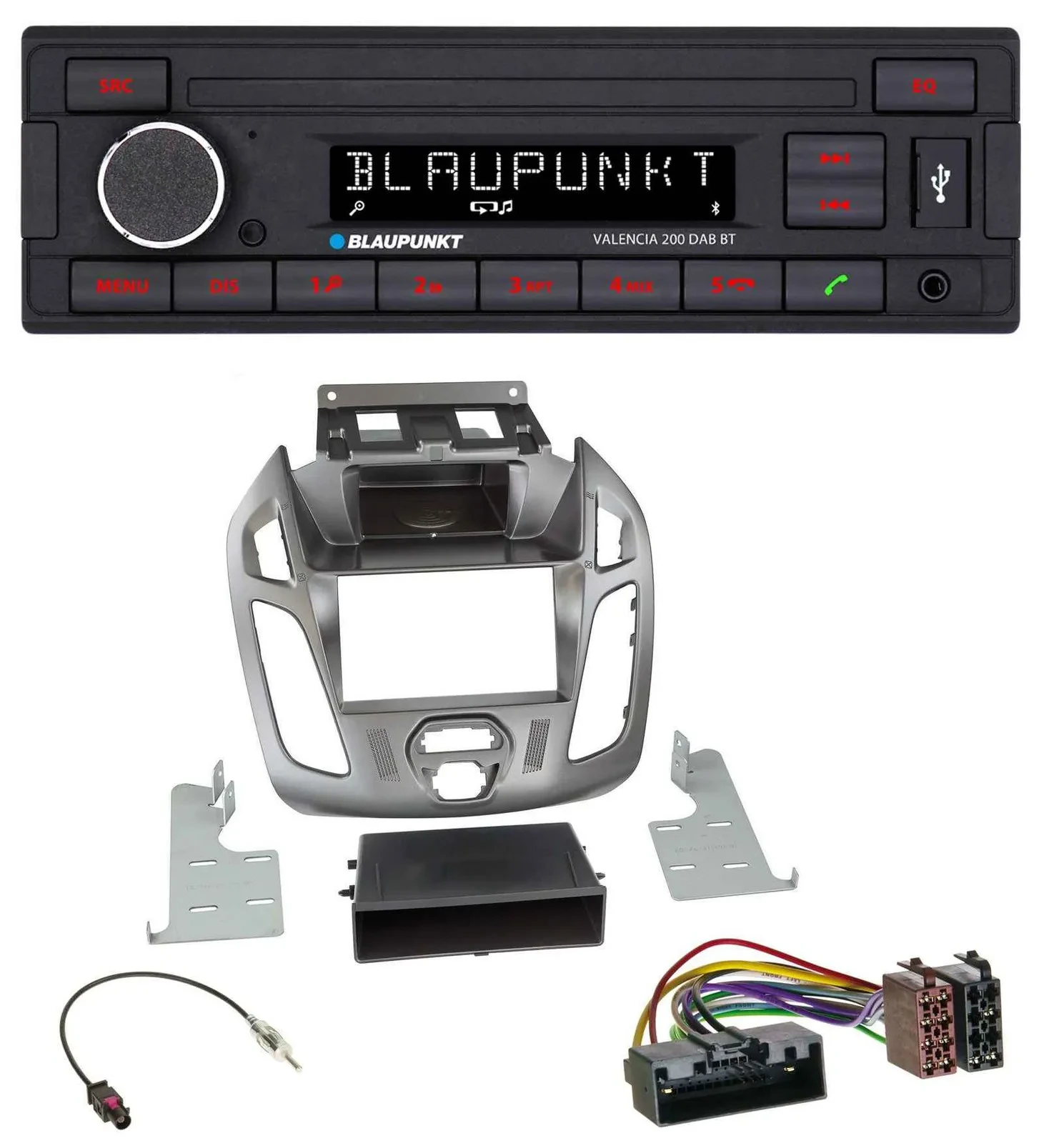 Blaupunkt DAB MP3 Bluetooth USB Autoradio für Ford Connect Transit 2012-2018 ohn