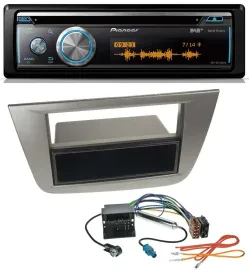 Автомагнитола для Seat Altea/Toledo Pioneer MP3, DAB, USB, CD, Bluetooth, антрацит