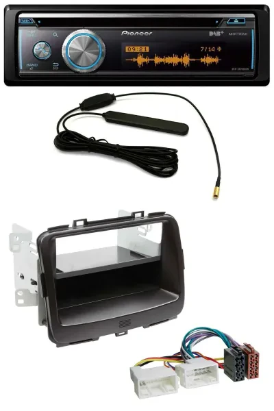 Pioneer CD USB Bluetooth DAB MP3 Autoradio für Kia Carens 4 (RP, ab 2013)