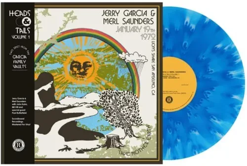 Виниловая пластинка Jerry Garcia & Merl Saunders - Heads & Tails Vol. 1 [New Vinyl LP] Blue, Colored