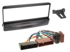 Radioeinbauset DIN Autoradio für Ford Cougar Escort Fiesta Focus 95-04 schwarz