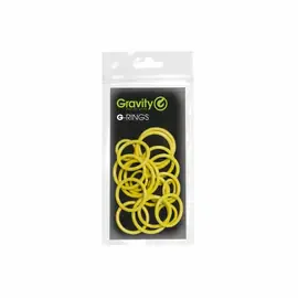 Gravity Ring Pack (20 Stück, verschiedene Größen), gelb