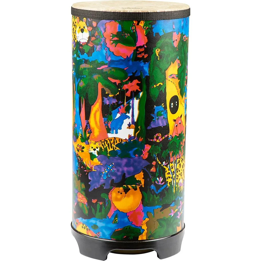 Б/У Барабан для детей Remo Kids Percussion Tubano Drum 10", тканевый Rain Forest