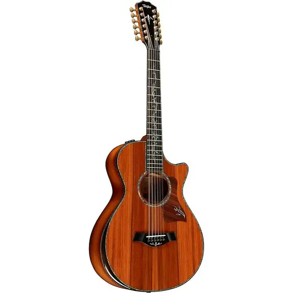 Электроакустическая гитара Taylor PS52ce Grand Concert 12-Fret 12-String Shaded Edge Burst