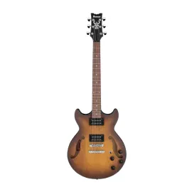 Ibanez AM Artcore 6-String Electric Guitar (Tobacco Flat) Grade A