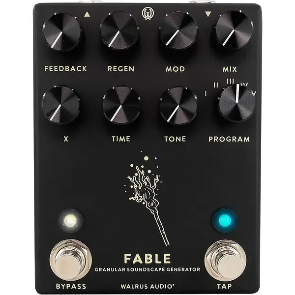 Педаль эффектов для электрогитары Walrus Audio Fable Granular Soundscape Generator Effects Pedal Black