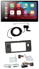 Автомагнитола для Land Rover Evoque Pioneer 2 DIN USB Bluetooth DAB MP3