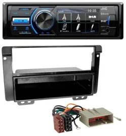 Автомагнитола для Land Rover Freelander 2004–2007 JVC Bluetooth MP3 USB DAB