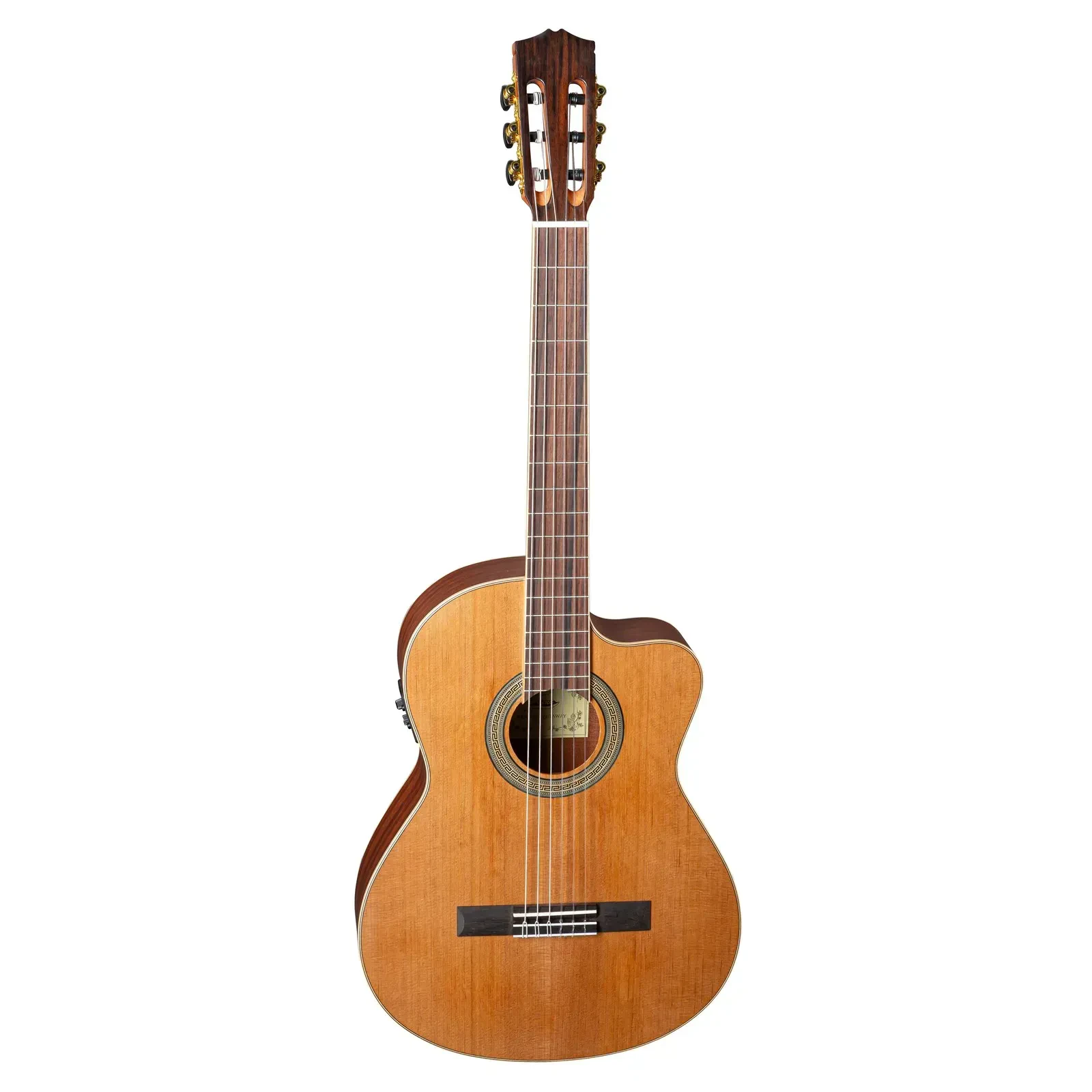 Электроакустическая гитара Fame Audio Hermosa Cutaway 4/4, с системой звукоснимателя Fishman Clásica