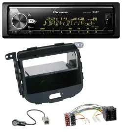 Автомагнитола Pioneer Bluetooth USB DAB MP3 для Hyundai i10 (2008–2013)