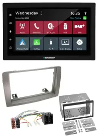 Blaupunkt DAB Bluetooth USB MP3 2DIN Autoradio für Lancia Musa (2004-2012)