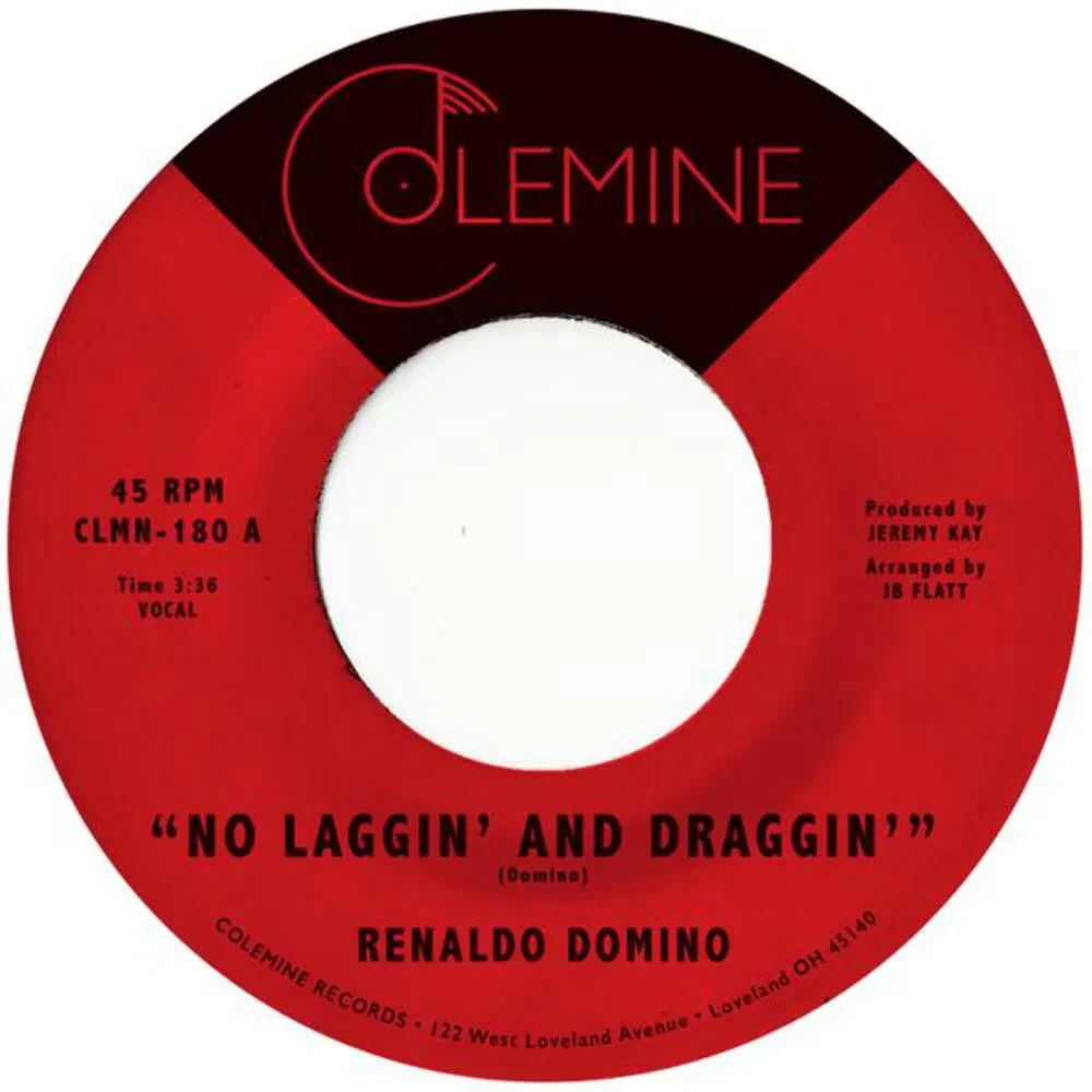 Виниловая пластинка Renaldo Domino – No Laggin' And Draggin' / Give Up The Love (7") (Релиз 2020)