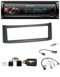 Pioneer Bluetooth USB Lenkrad DAB Autoradio für Smart ForFour W454 2004-2006 sch