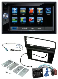 Blaupunkt SD Bluetooth 2DIN MP3 USB AUX Autoradio für VW Golf VII (ab 11/2012)