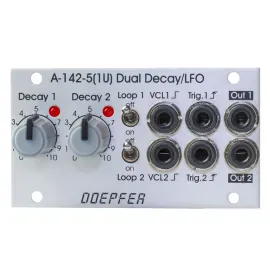 Doepfer A-142-5 1U Dual Decay/LFO - Envelope Modular Synthesizer