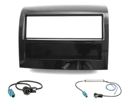 Einbauset DIN Autoradio für Fiat Ducato (2011-2021) schwarz