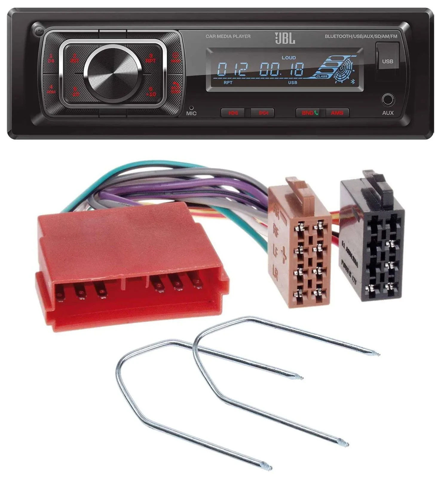 JBL SD AUX MP3 USB Bluetooth Autoradio für Citroen BX 1992-1994 XM 1989-2000