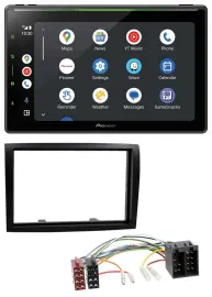 Pioneer 2DIN MP3 USB Bluetooth DAB Autoradio für Fiat Ducato Citroen Jumper Peug