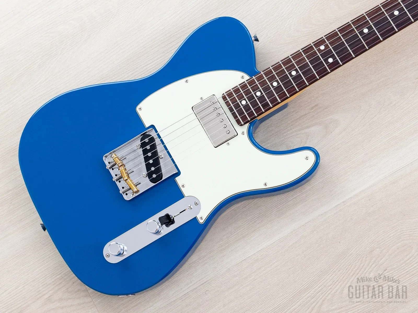 Б/У Электрогитара Fender Hybrid II Telecaster SH с хамбакером, Forest Blue