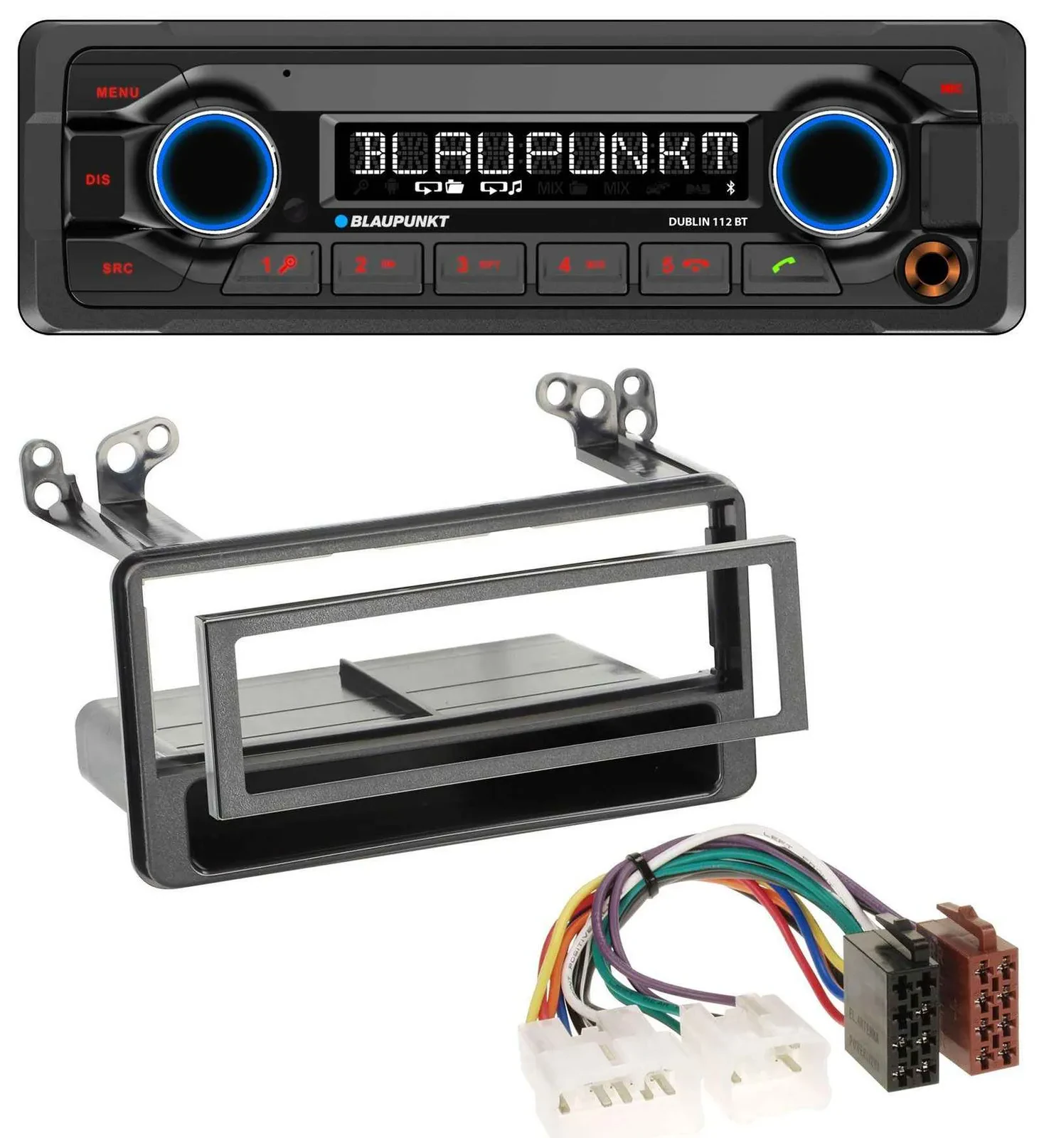 Blaupunkt MP3 Bluetooth USB AUX Autoradio für Toyota Avensis, Verso, Celica