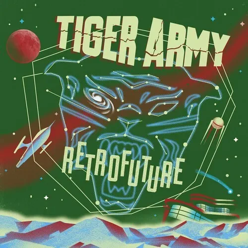 Виниловая пластинка Tiger Army - Retrofuture [New Vinyl LP] Colored Vinyl, Green, Red