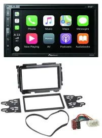 Pioneer DVD 2DIN MP3 DAB Bluetooth USB Autoradio für Honda HR-V (RU, ab 2015)
