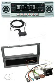 Dietz Bluetooth USB MP3 DAB Autoradio für Opel Corsa C Meriva Vectra C Signum ab