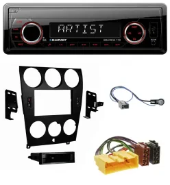 Blaupunkt SD USB 1DIN MP3 AUX Autoradio für Mazda 6 (2006-2008)