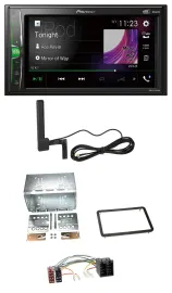 Pioneer MP3 DAB AUX 2DIN Bluetooth Autoradio für Alfa Romeo 159 Brera Spider ab