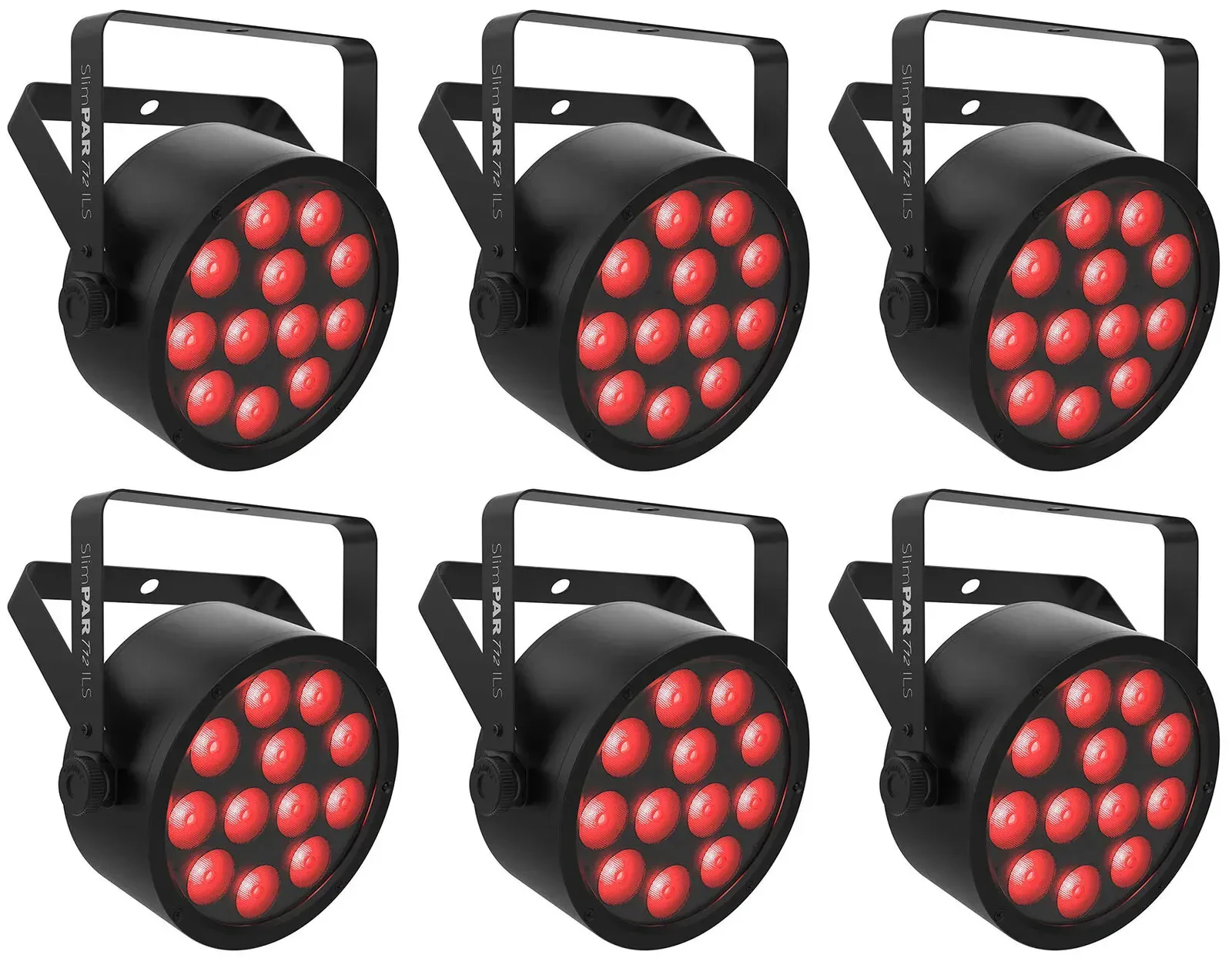 Светодиодный прибор Chauvet DJ SlimPAR T12 ILS RGB LED D-Fi USB (6 штук)