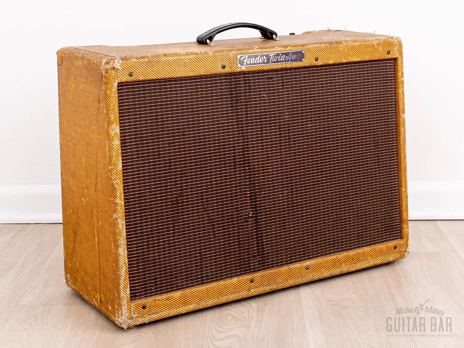 Б/У Гитарный комбоусилитель Fender Tweed Twin 5F8-A High Power ламповый 2x12 Jensen P12N (1959)