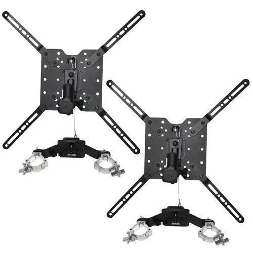 ProX XT-MEDIAMOUNT 32" to 80" TV Trussing Bracket Mounts 2 Pack