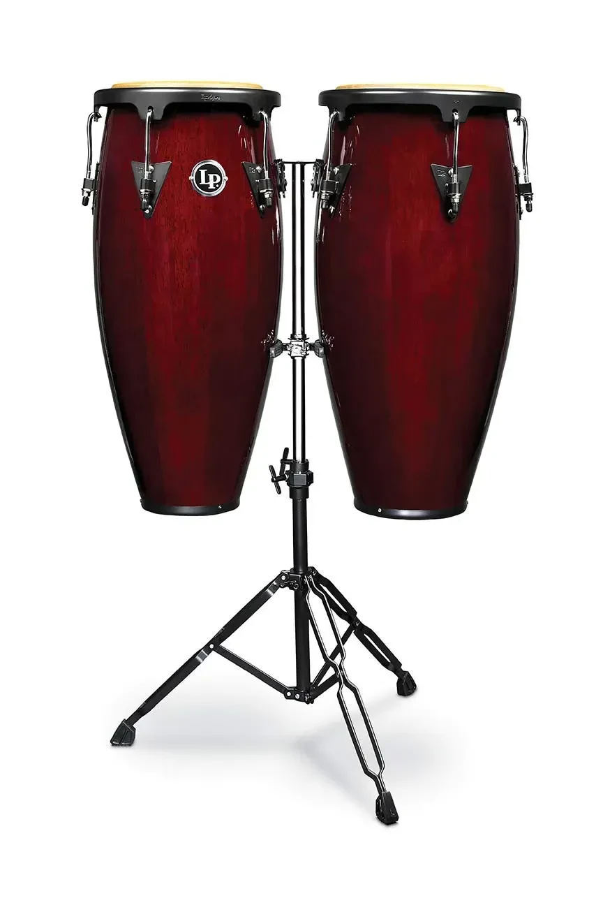 Конга Latin Percussion LP646NY-DW Dark Wood со стойкой