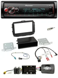 Pioneer Bluetooth USB Lenkrad DAB Autoradio für Alfa Giulietta 940 Facelift 2014