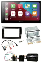 Pioneer USB Lenkrad DAB 2DIN Bluetooth Autoradio für Fiat Bravo 2007-2014