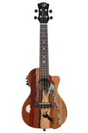 Укулеле Luna Guitars Vista Stallion Concert Acoustic-Electric Ukulele Gloss Natural с подключением