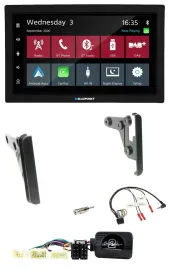 Blaupunkt DAB Bluetooth USB Lenkrad 2DIN Autoradio für Toyota FJ ab 2007