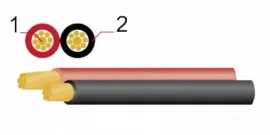 Кабель спикерный QUIK LOK CA830 2x2.5 мм&sup2;, бухта (метраж)