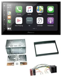 Автомагнитола для Porsche Boxster (1996–2004) Pioneer 2DIN, Bluetooth, DAB, USB, MP3