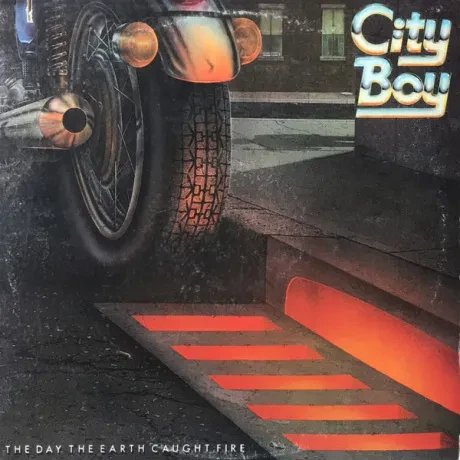 CITY BOY - The Day The Earth Caught Fire (LP , Used)