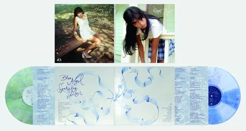 Виниловая пластинка Quiet Light - Blue Angel Sparkling Silver 1+2 [New Vinyl LP] Blue, Colored Vinyl