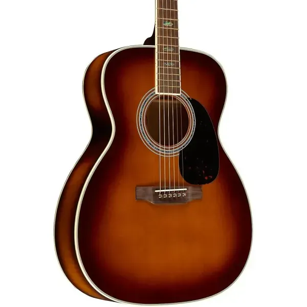 Martin CS M/0000-14 Style 45 Spruce-Flame Maple Acoustic Guitar Ambertone