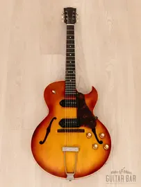 Полуакустическая электрогитара Gibson ES-125TDC Thinline Hollowbody USA 1963 w/ Case