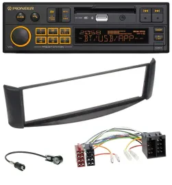 Pioneer DAB MP3 USB Bluetooth Autoradio für Smart ForTwo (1998-2007)