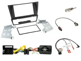 Автомагнитола для BMW 3 Series E90/E91/E92/E93 Caraudio24 2-DIN (набор, с адаптером рулевого управления)