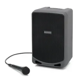 Б/У Портативная акустическая система Samson Expedition XP108W Bluetooth, с беспроводным микрофоном, аккумуляторная